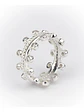 Set Anillos Apilables Topacio Blanco - Miniatura 2