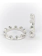 Set Anillos Apilables Topacio Blanco - Miniatura 5