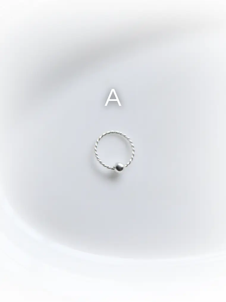 Piercing Solitario 10mm  2
