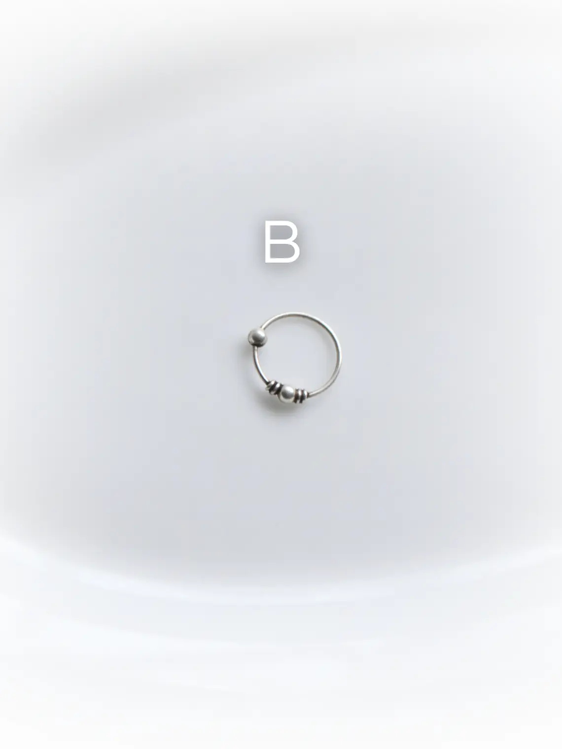 Piercing Solitario 10mm  3