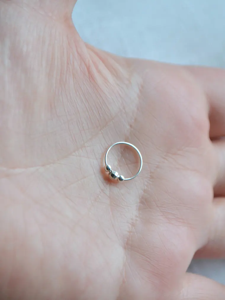 Piercing Triple Esfera 10mm 3
