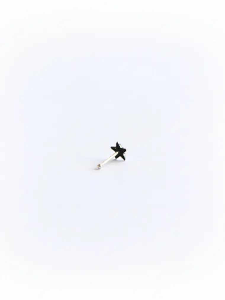 Piercing Nostril Estrella Cristal 3
