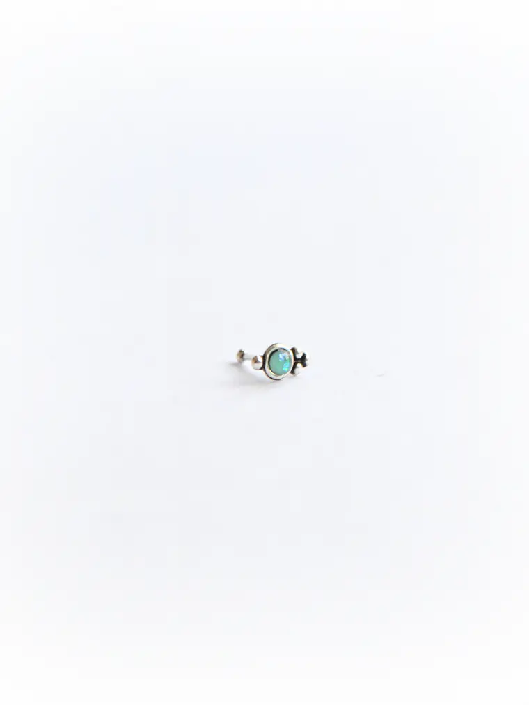 Piercing Nostril Étnico Cristal 1