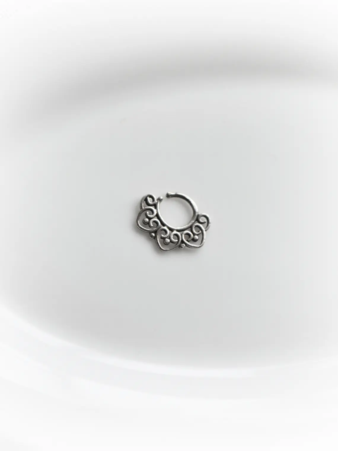 Piercing Septum Tribal – Plata 925 2