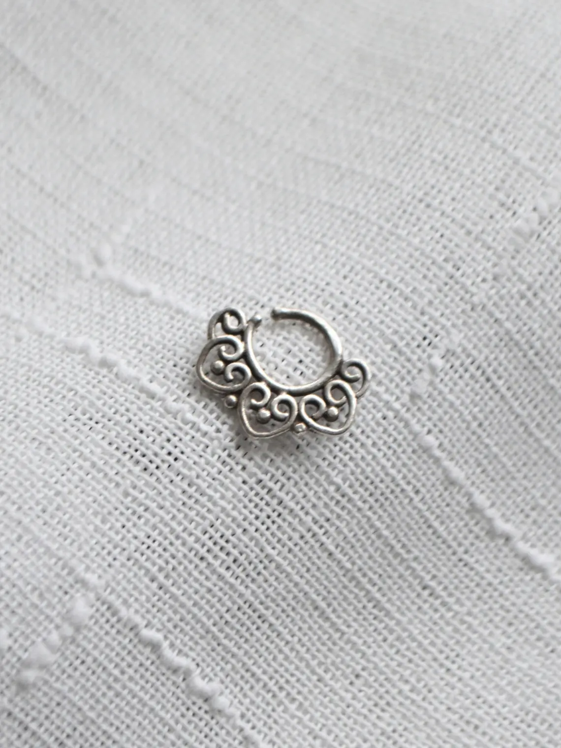 Piercing Septum Tribal – Plata 925 1