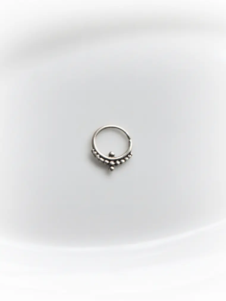 Piercing Septum Étnico – Plata 925 2