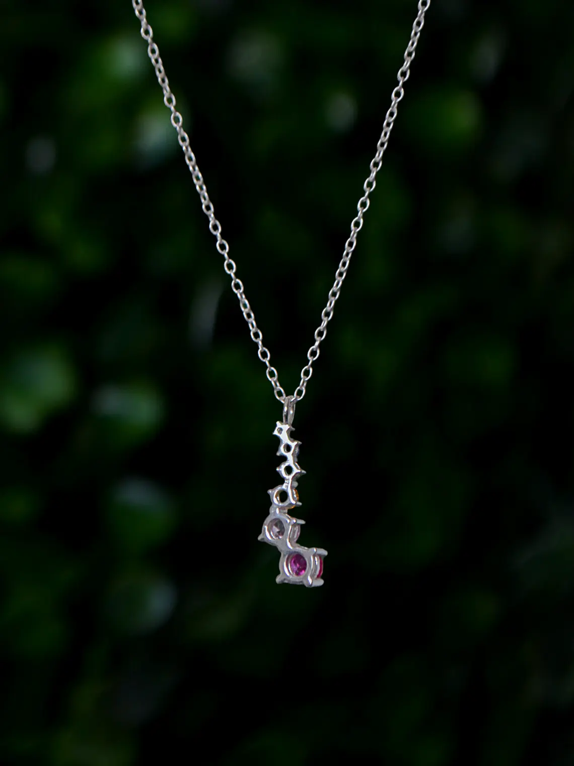 Collar Cascada de Colores 45cm 4