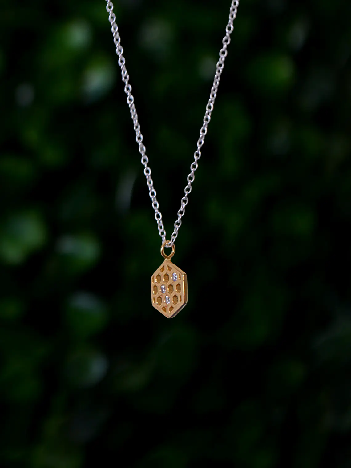 Collar Panal de Abeja 45cm 2