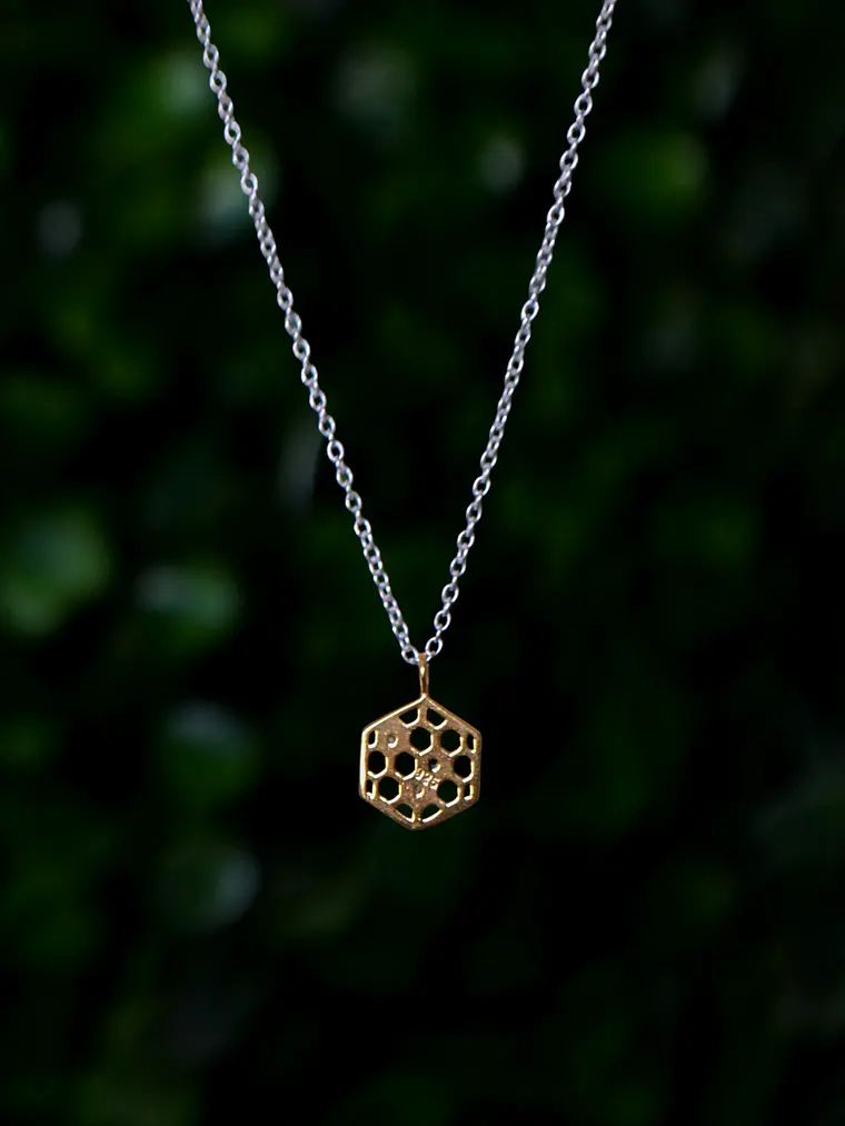 Collar Panal de Abeja 45cm 4