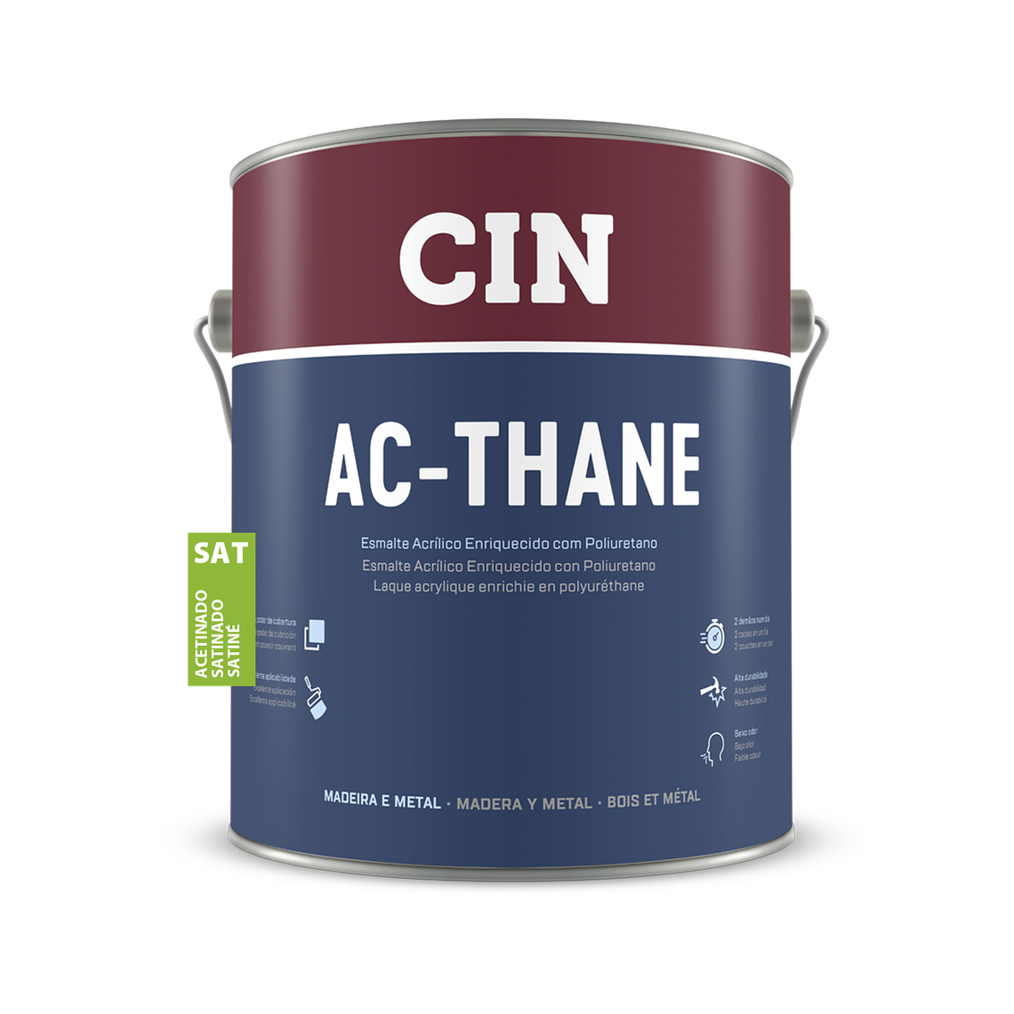 AC - THANE SATINADO - 0,75L CIN (BRANCO) 1