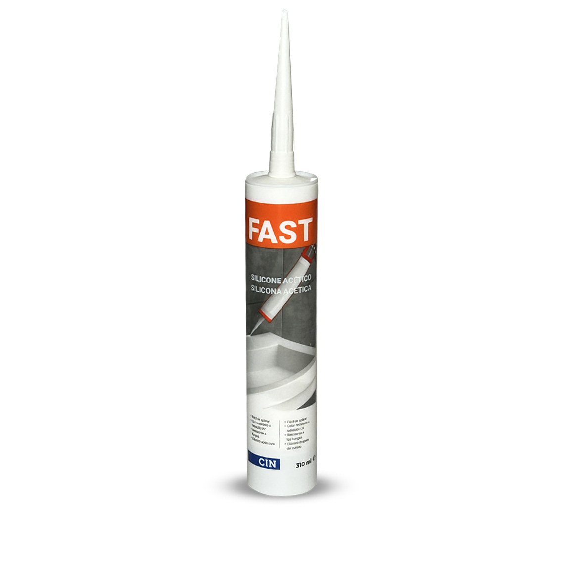 FAST SILICONE ACETICO - CIN 1