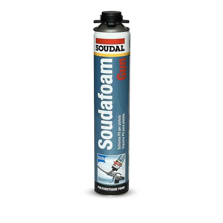 ESPUMA POLIURETANO SOUDAFOAM GUN 750ML - SOUDAL  1