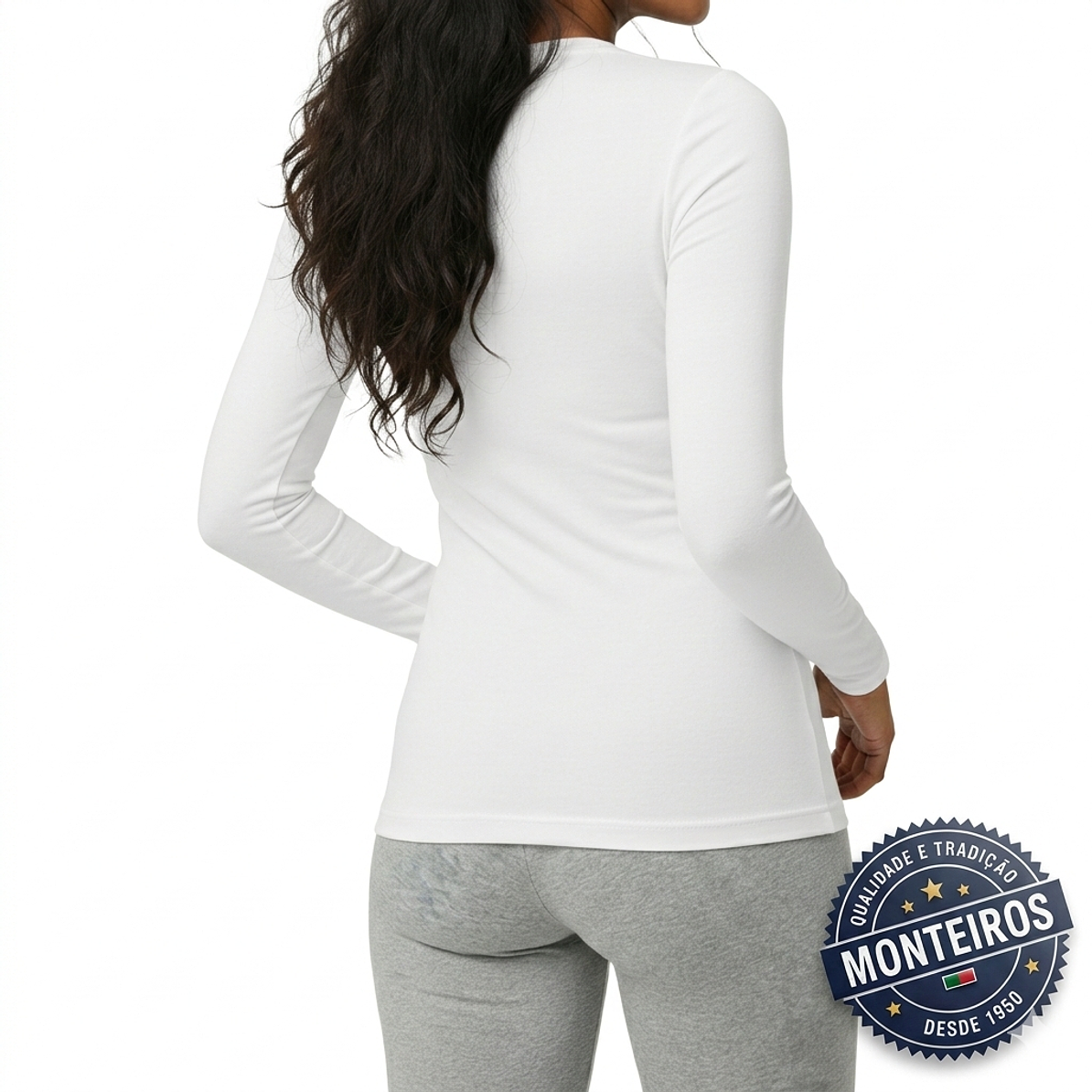 Camisola Interior Térmica de Senhora com Gola Redonda - Ysabel Mora 70002 4