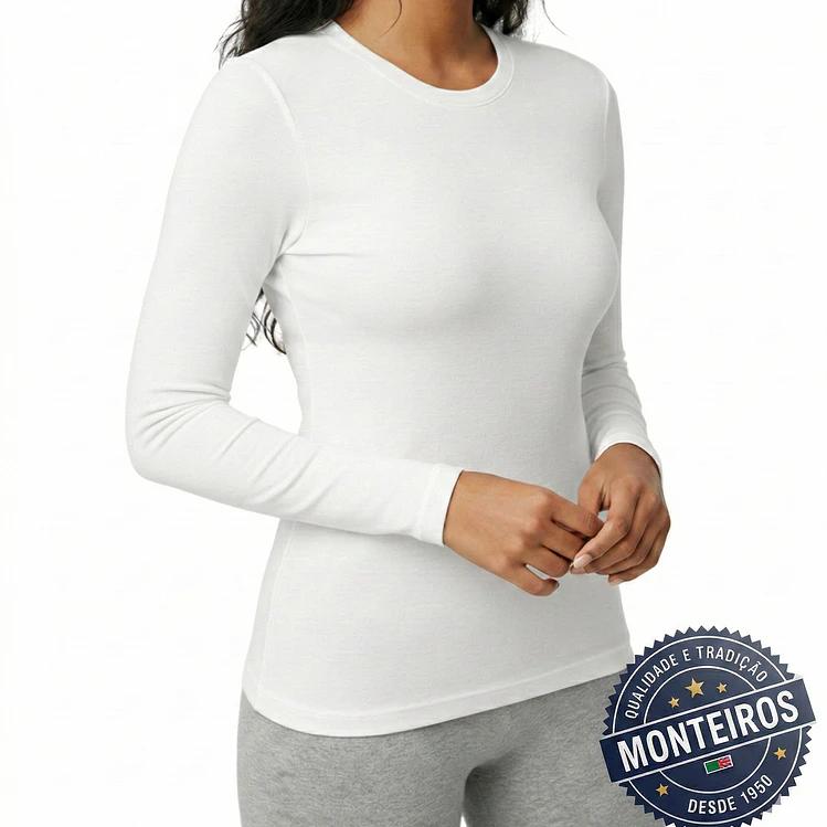Camisola Interior Térmica de Senhora com Gola Redonda - Ysabel Mora 70002 3
