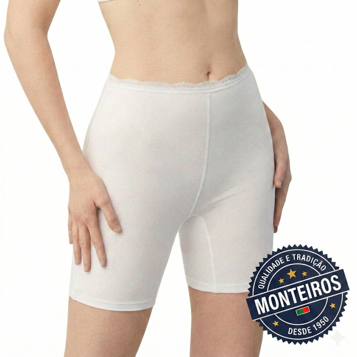 Culotte Anti-Fricção de Senhora - Algodão Natural - Ysabel Mora – 19686 5