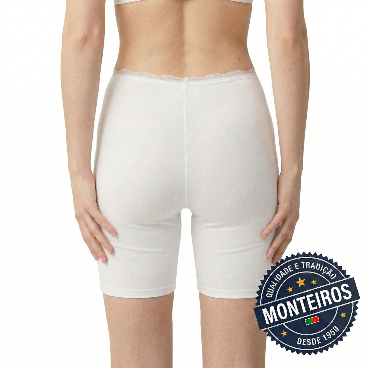Culotte Anti-Fricção de Senhora - Algodão Natural - Ysabel Mora – 19686 6