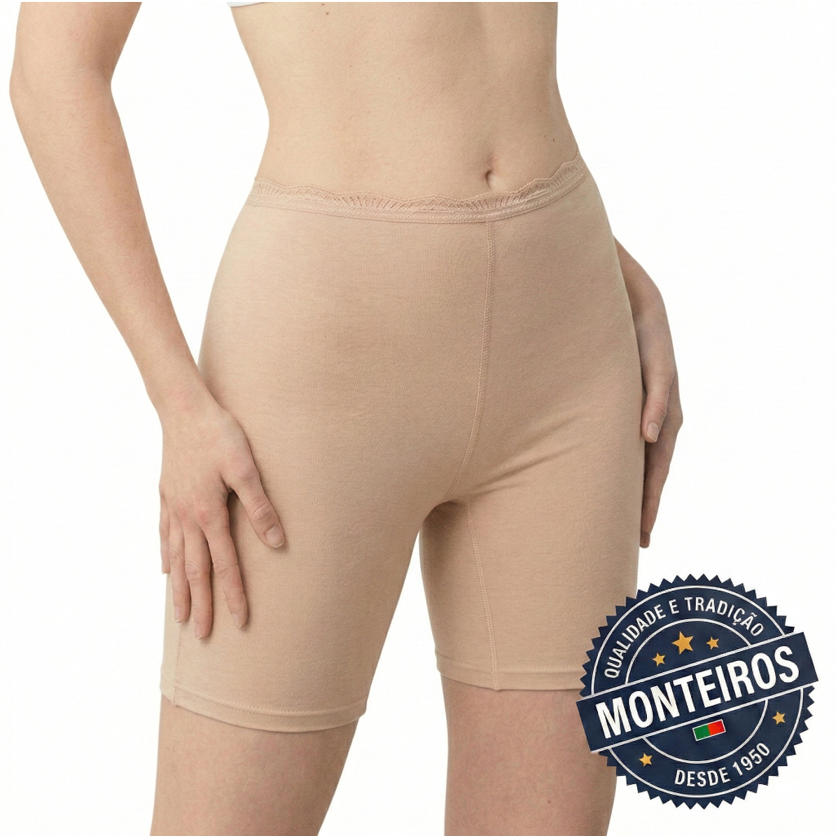 Culotte Anti-Fricção de Senhora - Algodão Natural - Ysabel Mora – 19686 1