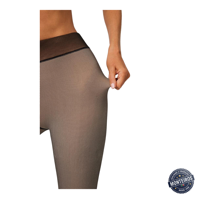 Collant Térmico Transparente Cardado 190 DEN de Senhora - Ysabel Mora 16610 2