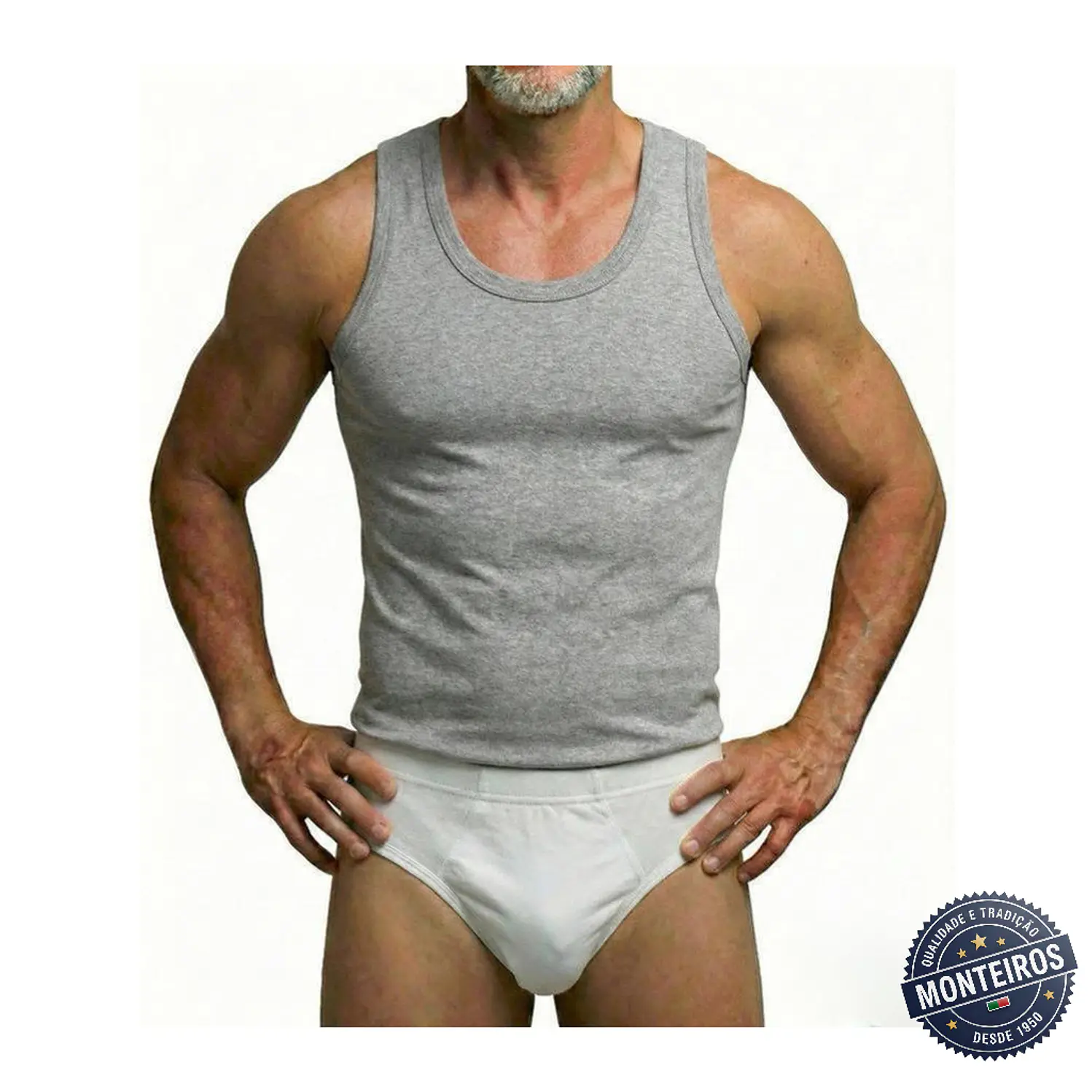 Camisola interior homem alças 1