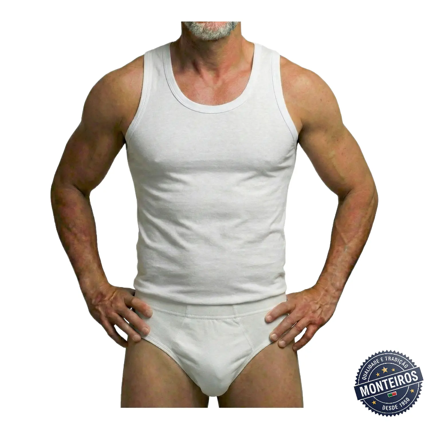 Camisola interior homem alças 1
