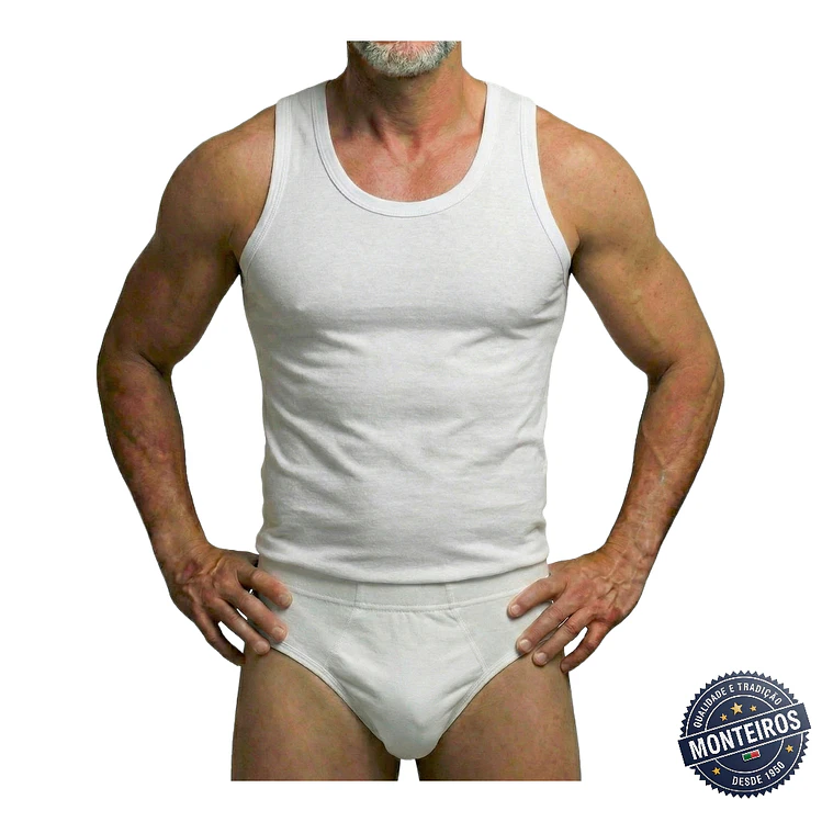 Camisola interior homem alças 1