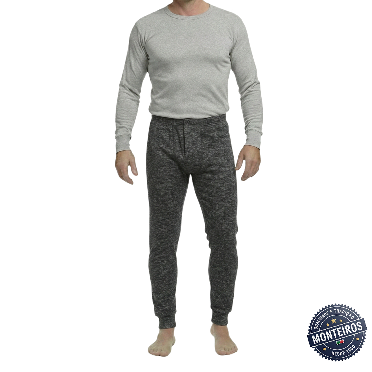 Ceroula de Homem Cardada com Abertura MC 517 1