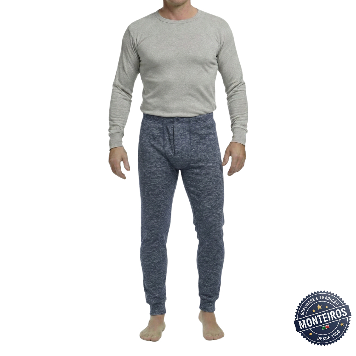 Ceroula de Homem Cardada com Abertura MC 517 3