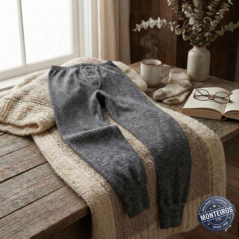 Ceroula de Homem Cardada com Abertura MC 517 2