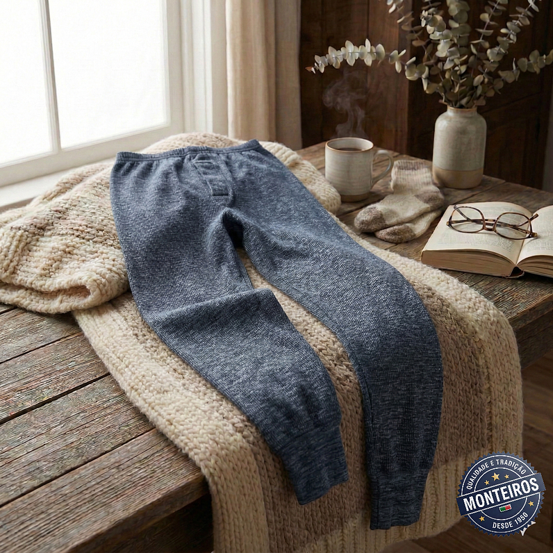 Ceroula de Homem Cardada com Abertura MC 517 4