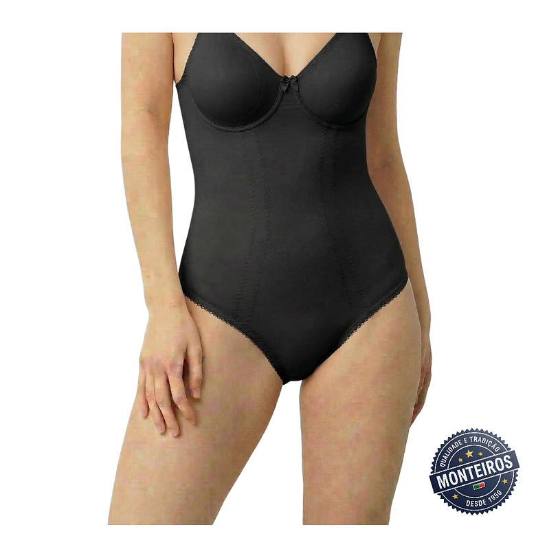 Body Modelador com Copas Duplas Moldadas - Simel – 603 3