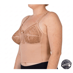 Soutien de Cós Alto de Grande Suporte sem Aro Copa B - Simel – 411