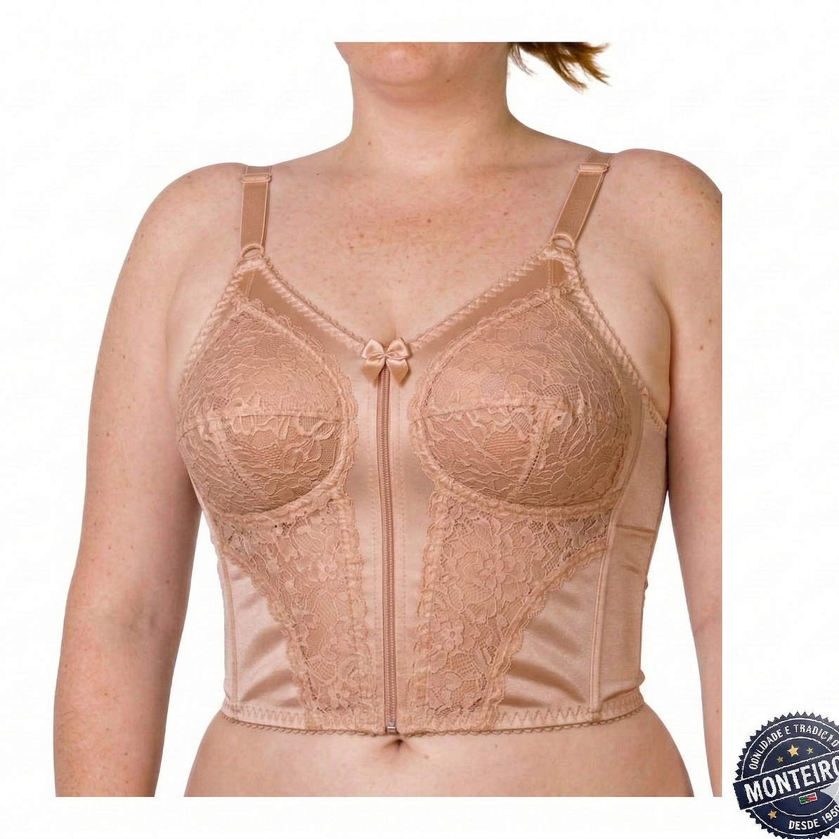 Soutien de Cós Alto de Grande Suporte sem Aro Copa B - Simel – 411 2