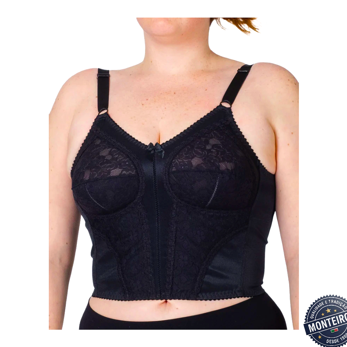 Soutien de Cós Alto de Grande Suporte sem Aro Copa B - Simel – 411 5