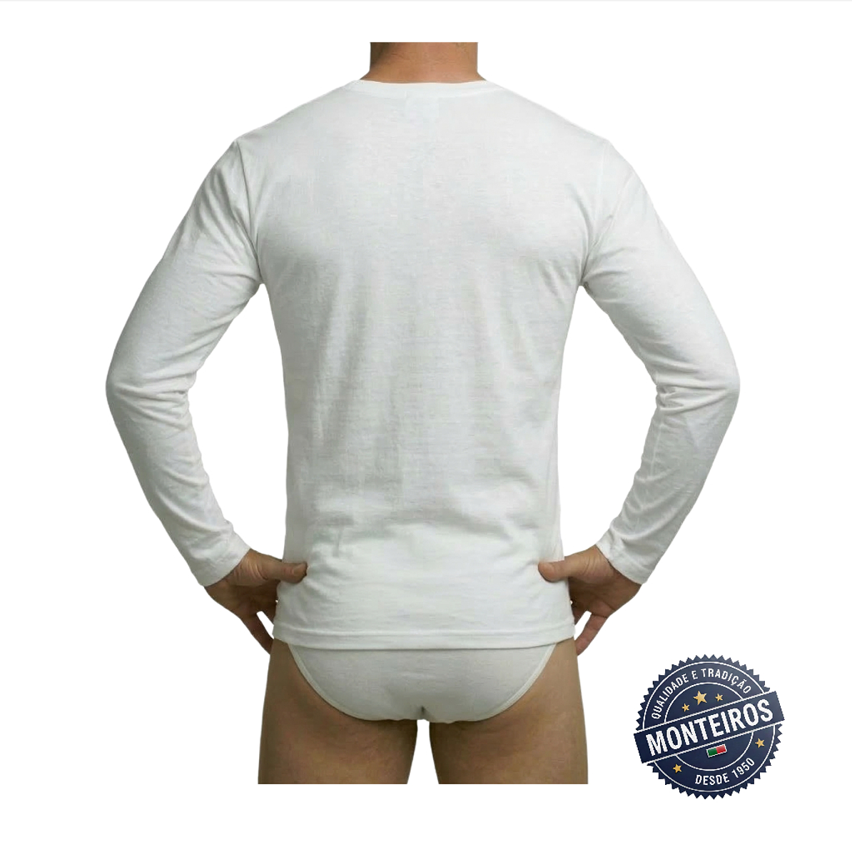 Camisola Interior Térmica com Manga Decote em Bico - Ysabel Mora 70101 2