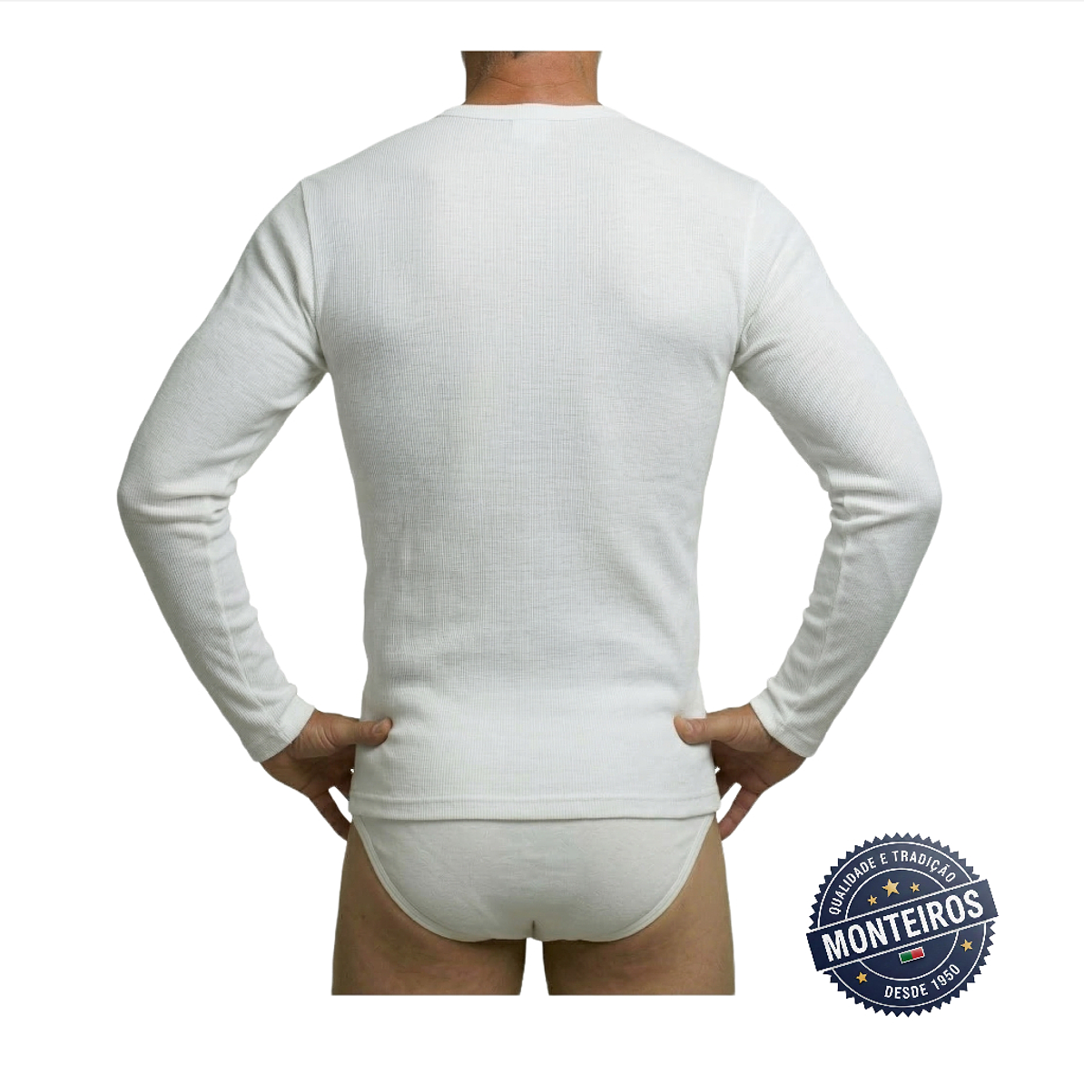 Camisola Interior Térmica com Manga Decote Redondo - Ysabel Mora 70102 2