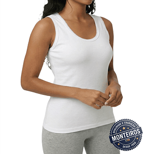 Camisola Interior com Alças Largas - MC 554S