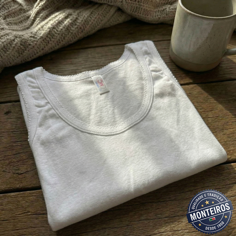 Camisola Interior com Alças Largas - MC 554S 3