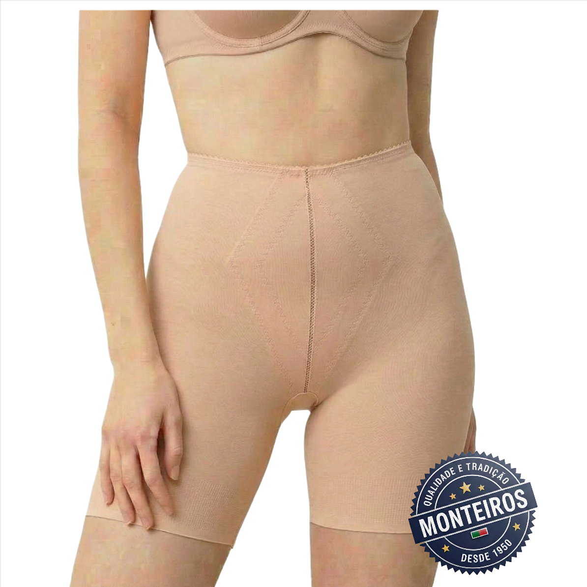 Cinta Modeladora de Contenção com Perna e Borracha - Simel – 128 1