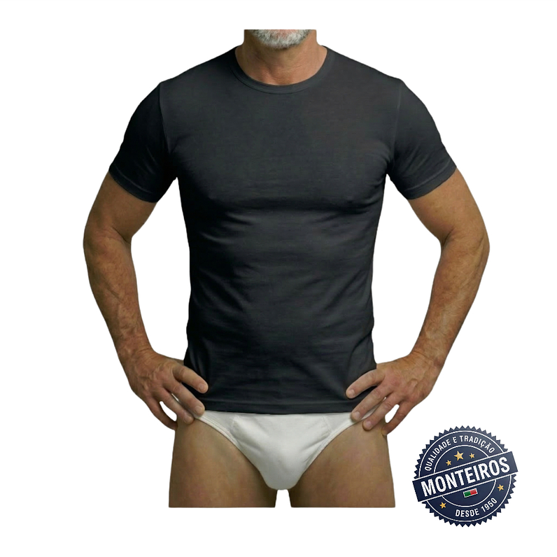 Camisola Interior Térmica Meia Manga Decote Redondo - Ysabel Mora 70103 3