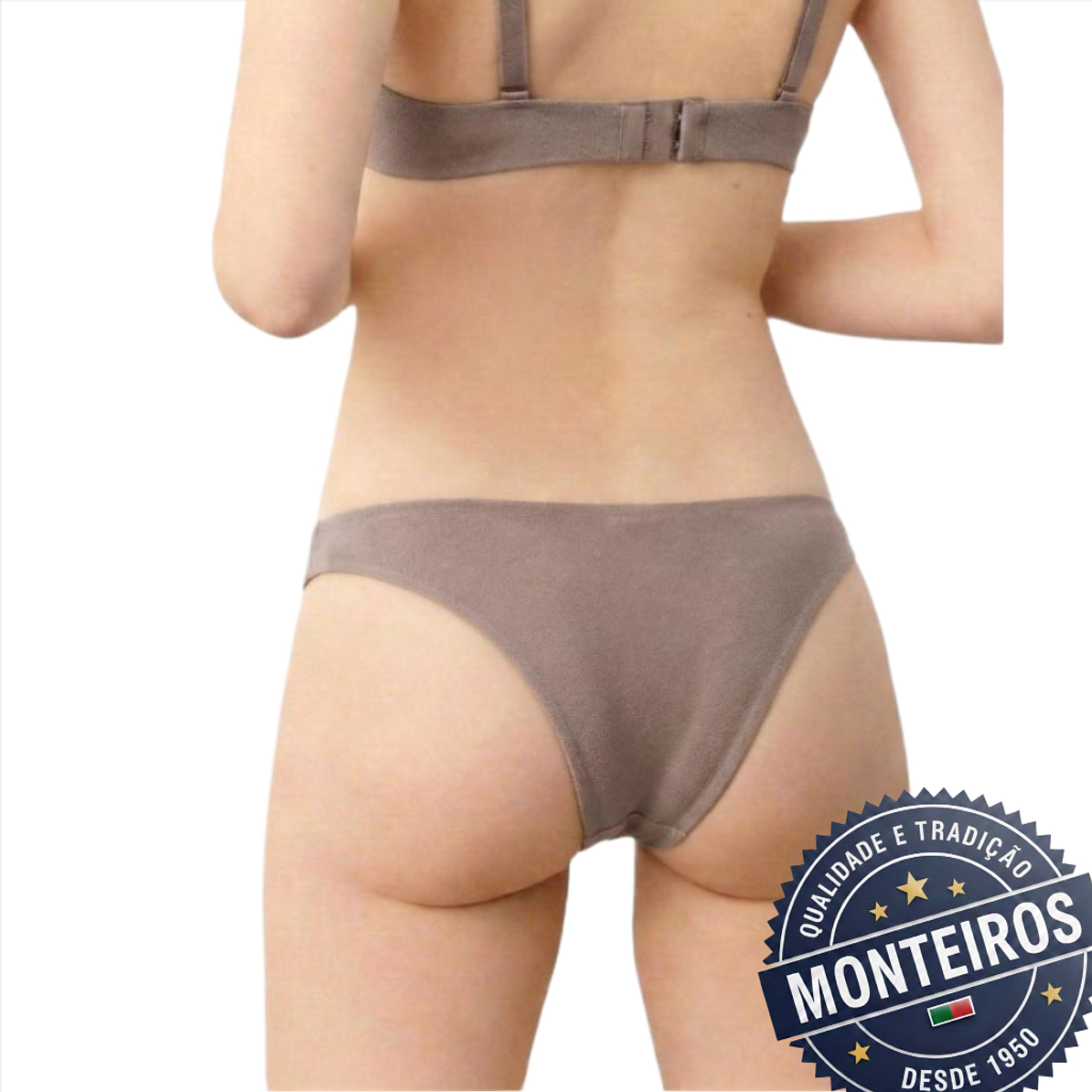 Cueca Brasileira de Senhora - Algodão Natural - Ysabel Mora – 19645 4