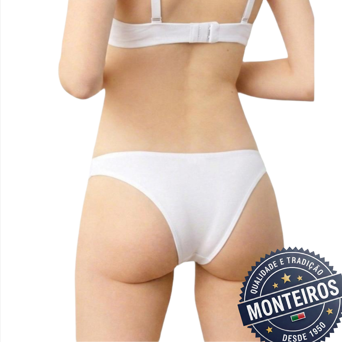 Cueca Brasileira de Senhora - Algodão Natural - Ysabel Mora – 19645 6