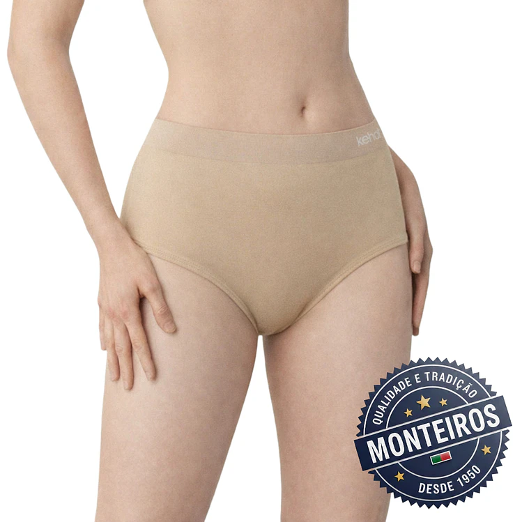 Cueca senhora sem costuras alta 3