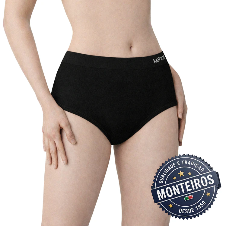 Cueca senhora sem costuras alta 1