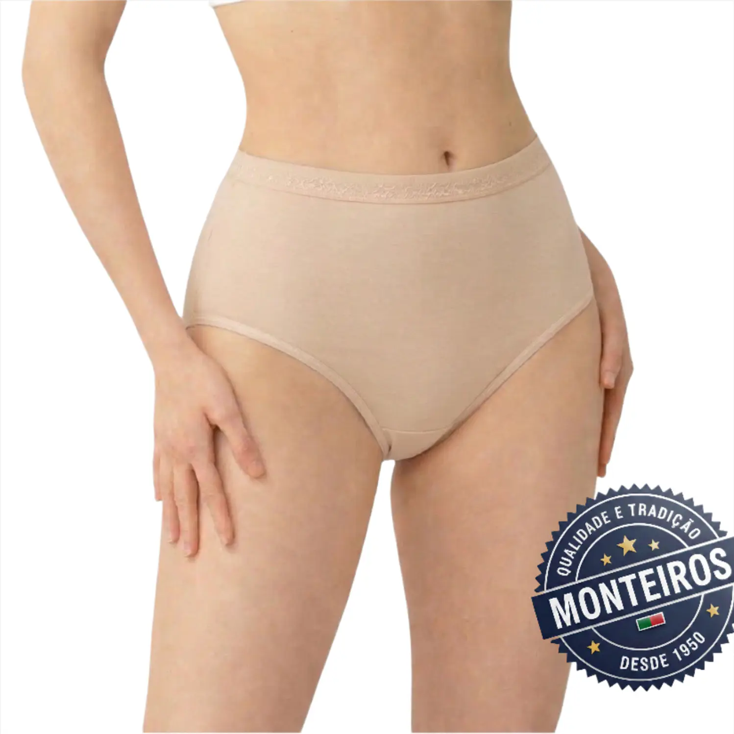 Cueca senhora básica algodão 3