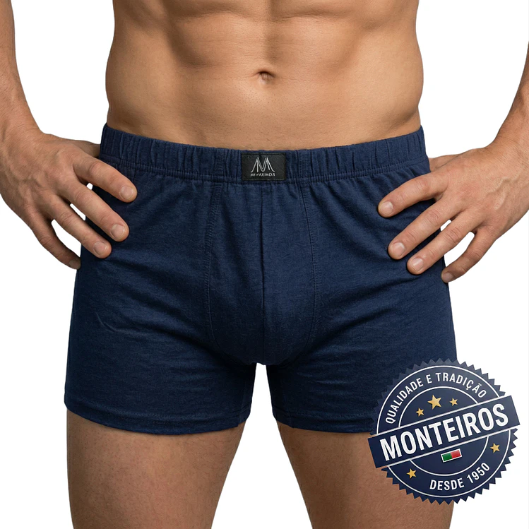Boxer homem elástico coberto 1