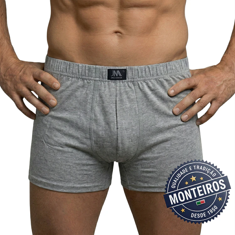 Boxer homem elástico coberto 2