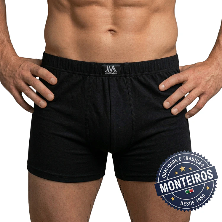 Boxer homem elástico coberto 4
