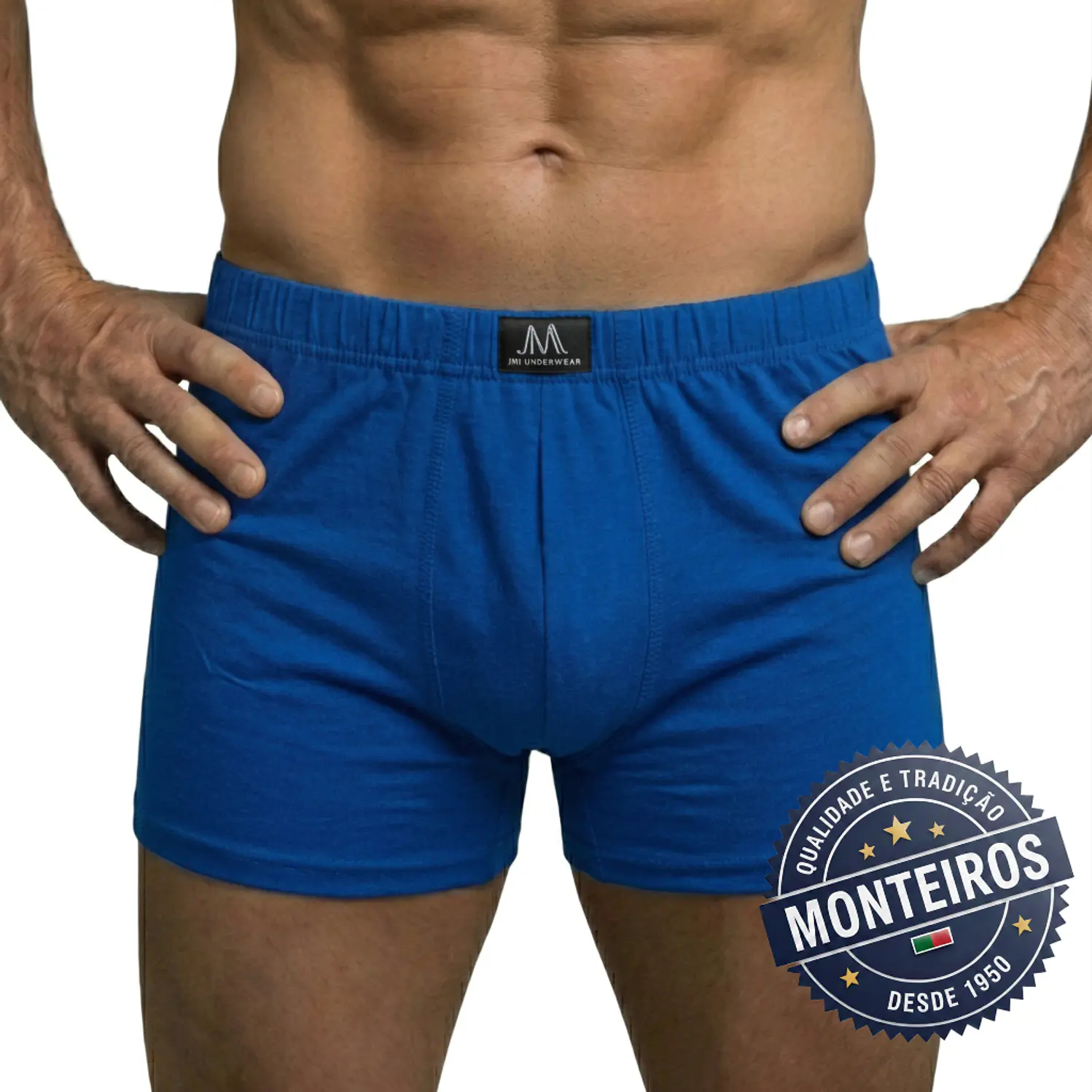 Boxer homem elástico coberto 6