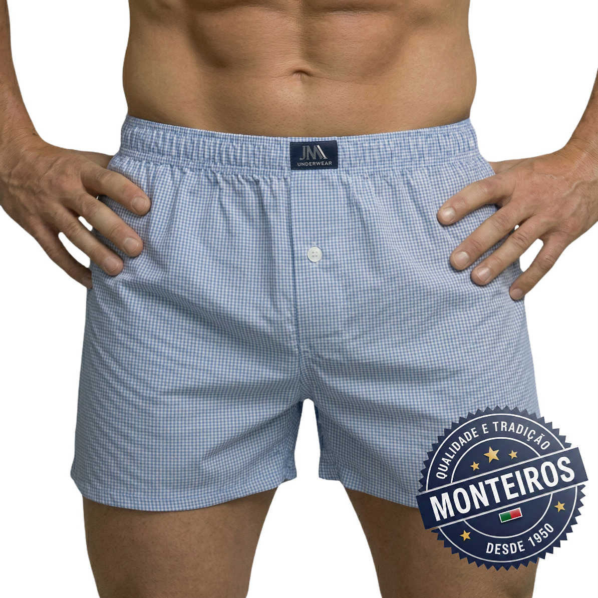 Boxer de Homem Estampado com Carcela JM 107 1