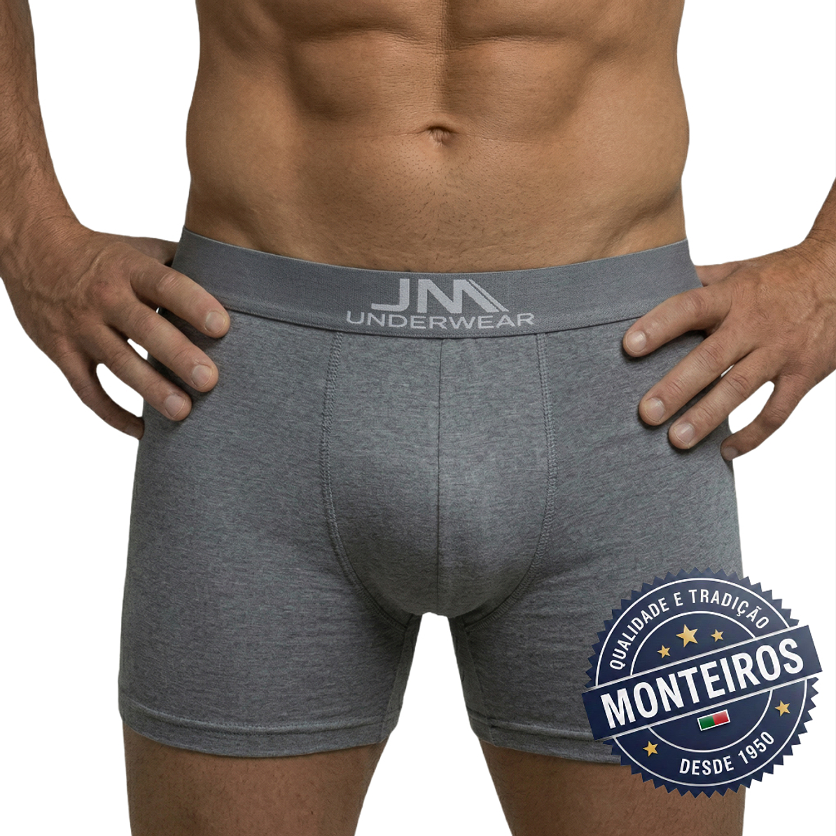 Boxer de Homem Elástico Recoberto JM 111 2